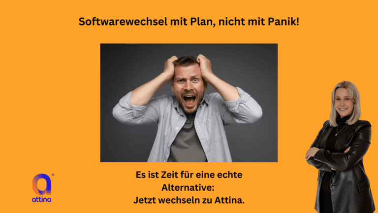 Softwarewechsel mit Plan, nicht mit Panik. - Blog Attina